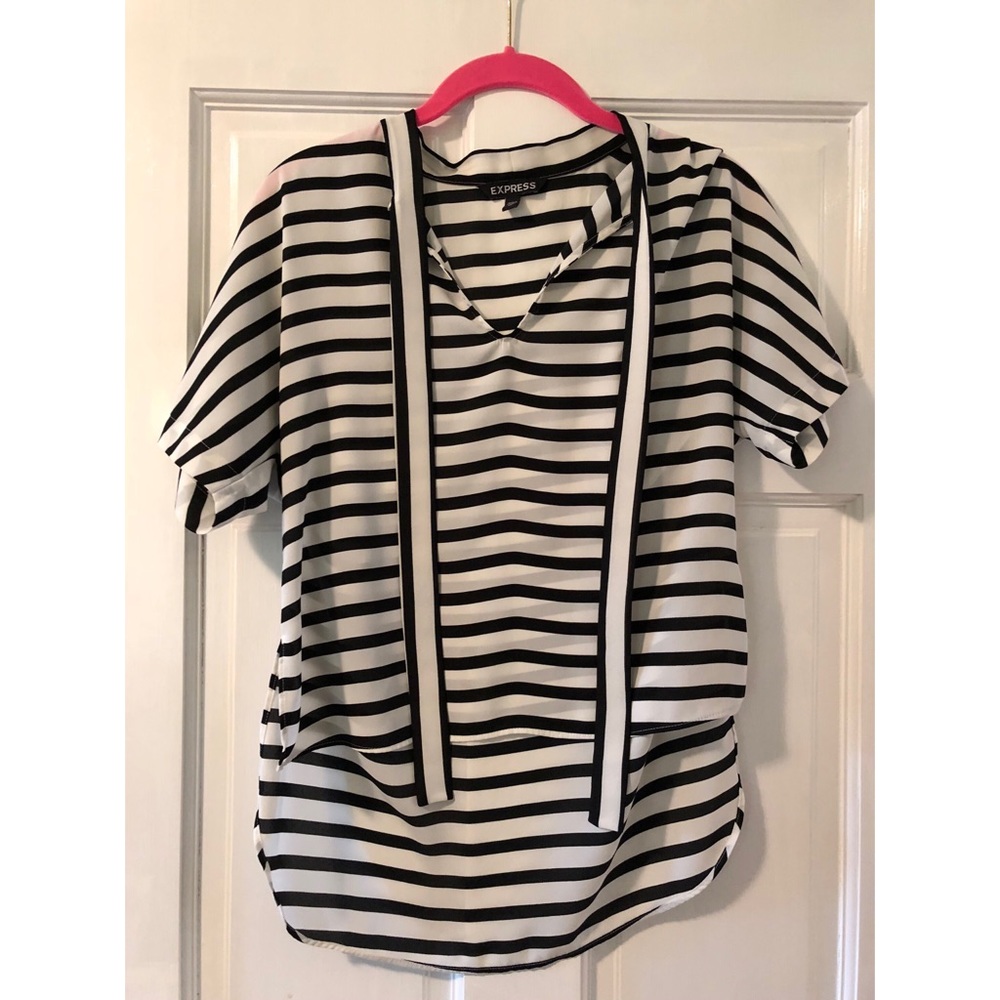 Express striped blouse